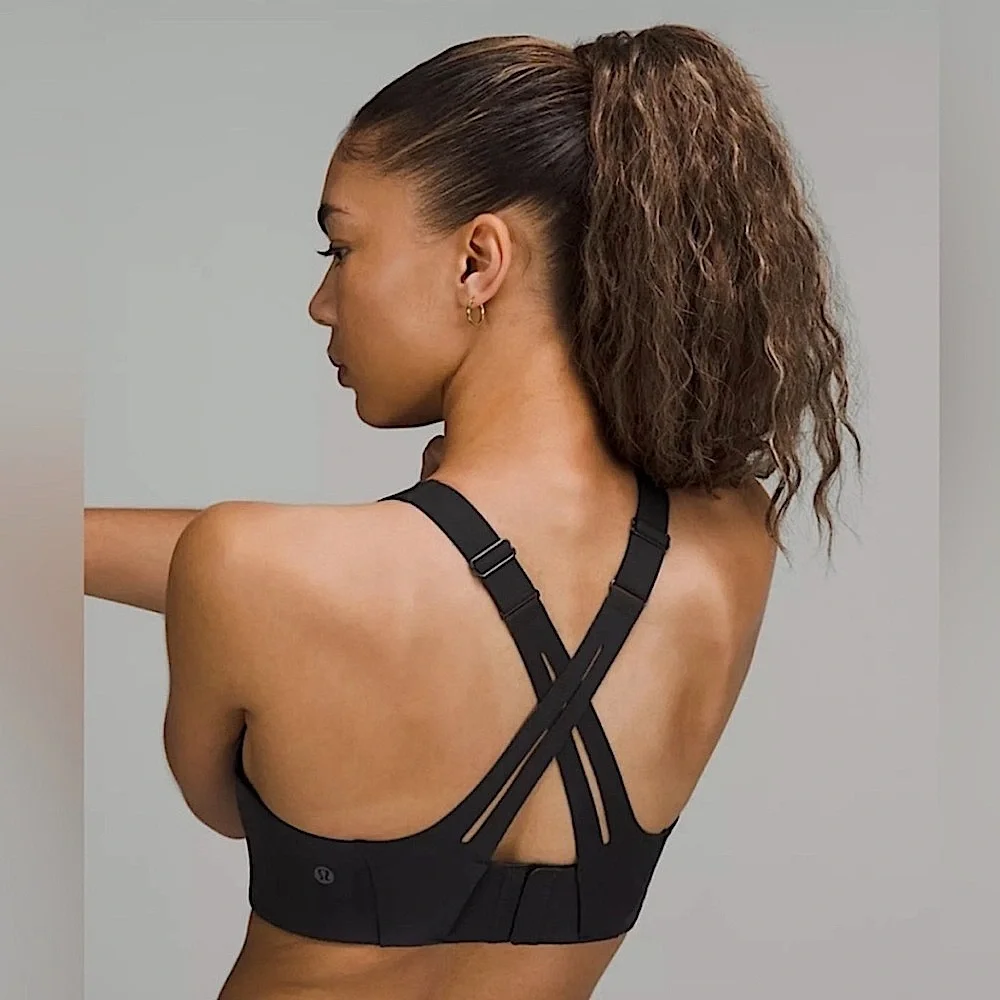 NWT Lululemon AirSupport Bra *High Support, C-DDD Cups Black - Picture 6 of 6